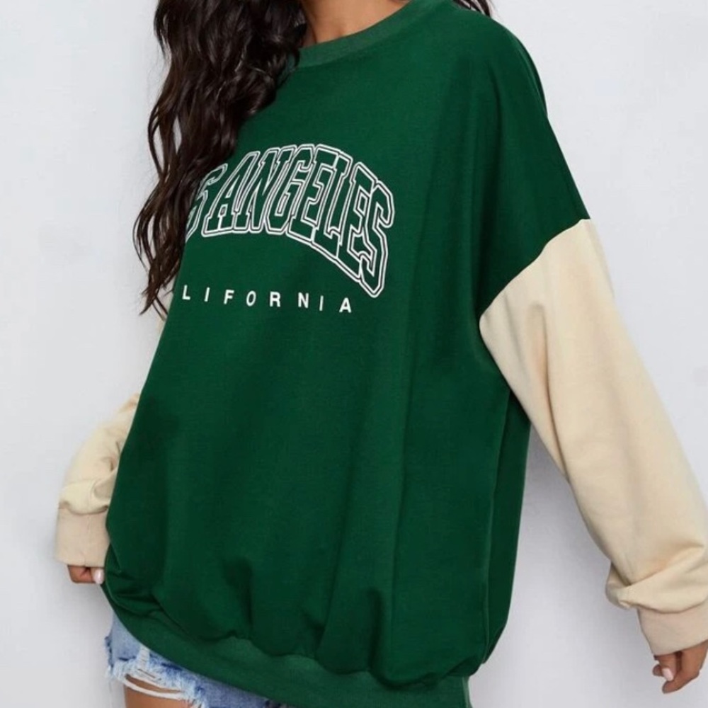 SHEIN Letter Graphic Sweatshirt